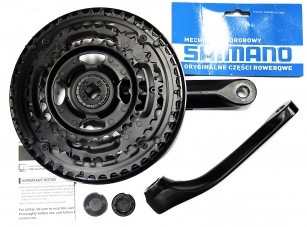 SHIMANO KORBA FC-TY301 48/38/28T CZARNA