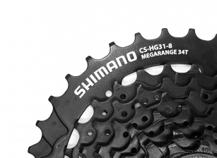 SHIMANO CS-HG31-8 KASETA ZĘBATEK TYŁ CZARNA 8rz 11-34T ALTUS