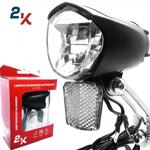 2K LAMPA PRZÓD JY-7070 NA PRĄDNICE 6V 140LM PODTRZYMANIE CZ. ZMIERZCHU